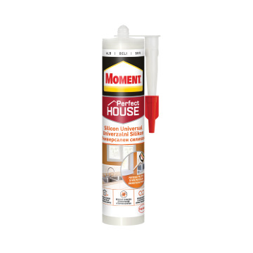 Универсален силикон MOMENT- Бял 280ml 10705526