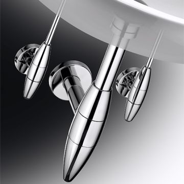 VIEGA ELEGANTA SET 3 Хромиран сифон за мивка ф32х11/4 490621 1