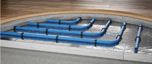 Тръби KAN-therm PE-RT Blue Floor 