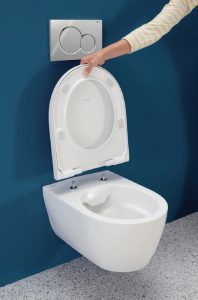 Geberit Kапак с функция QuickRelease